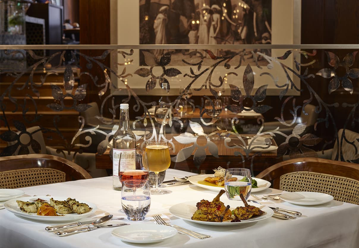 Chutney Mary dining room in St James's