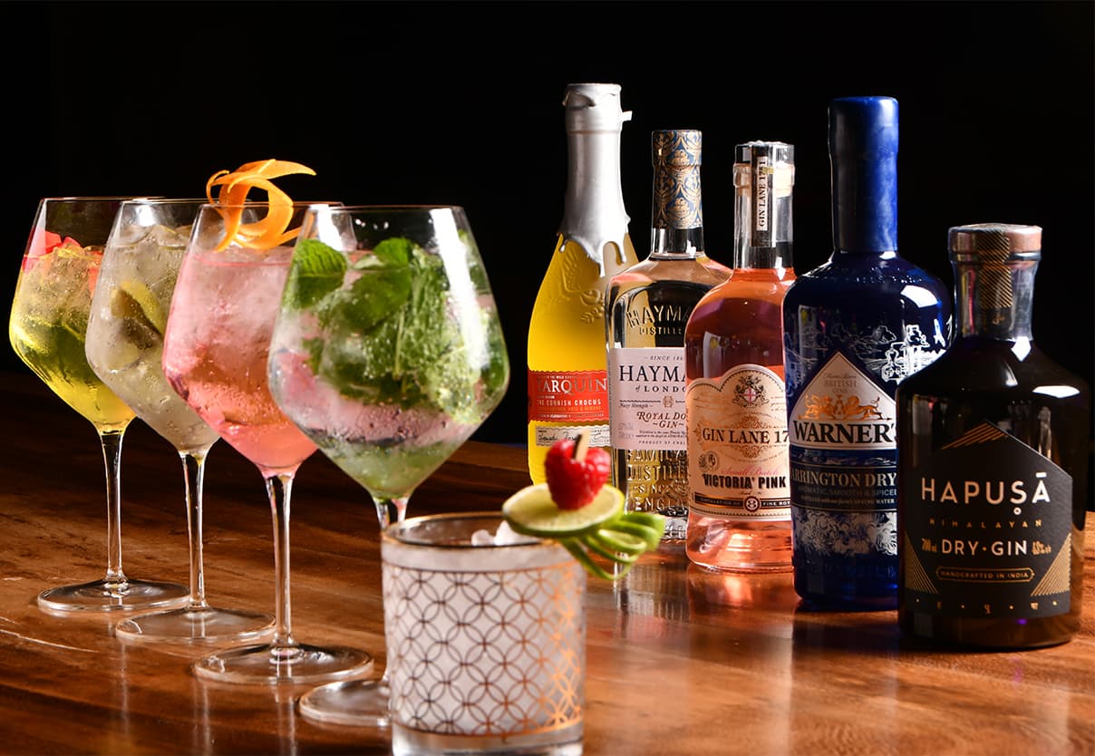 Cocktails at Chutney Mary