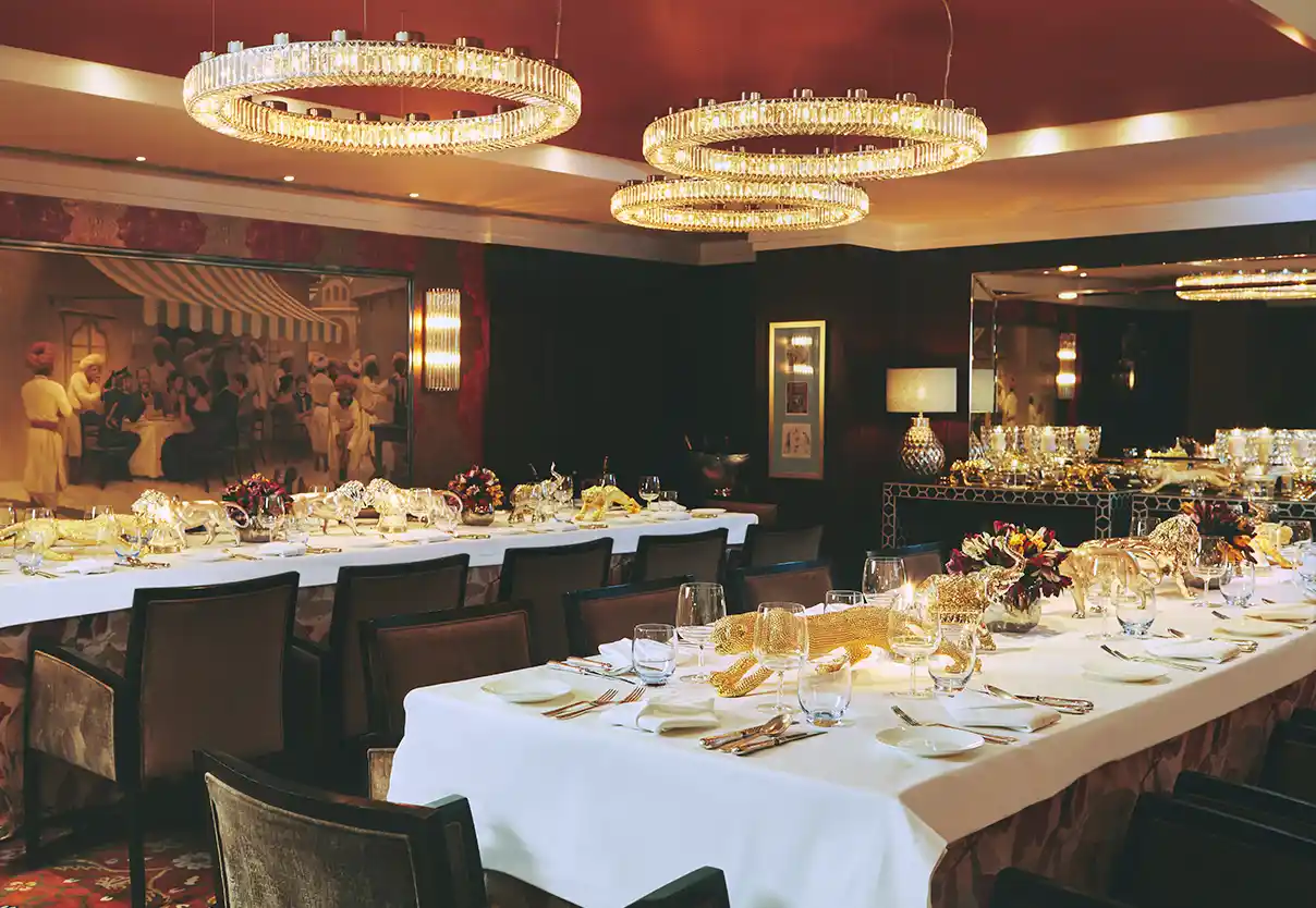 The Club Room at Chutney Mary for Private Dining