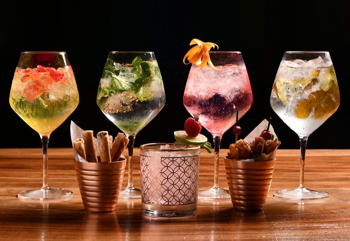 Cocktails at Chutney Mary